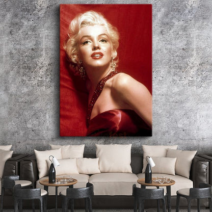 Marilyn Monroe - Hollywood'un Altın Çağı İkonu Kanvas Tablo