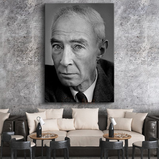 J. Robert Oppenheimer - Atom Bombasının Babası Kanvas Tablo
