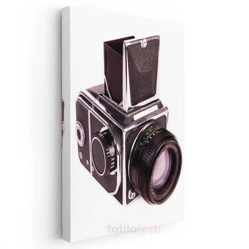 Klasik Fotoğraf Makinesi - Vintage Orta Format Hasselblad Kanvas Tablo