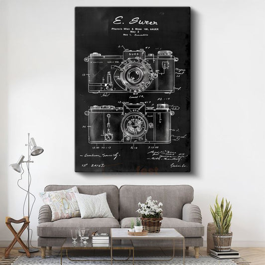 Leica Fotoğraf Makinesi - Profesyonel Görüntüleme Ekipmanı Kanvas Tablo