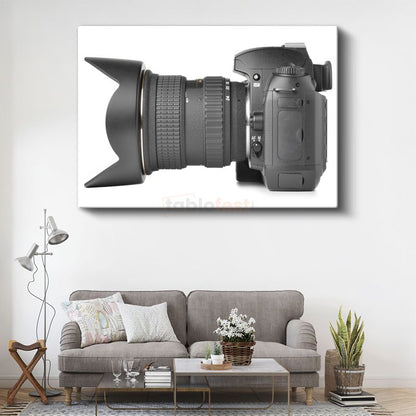 Fotoğraf Makinesi - Profesyonel DSLR Ekipmanı Kanvas Tablo