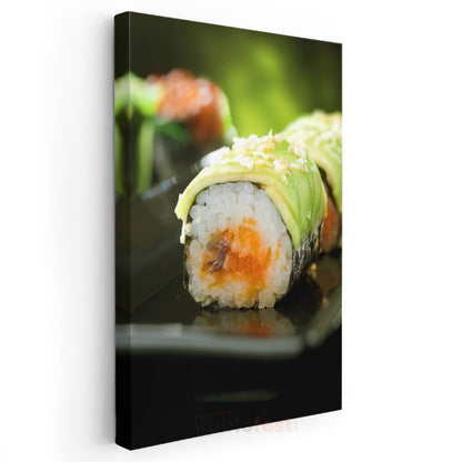 Avokado Sushi - Lezzetli Japon Mutfağı Kanvas Tablo