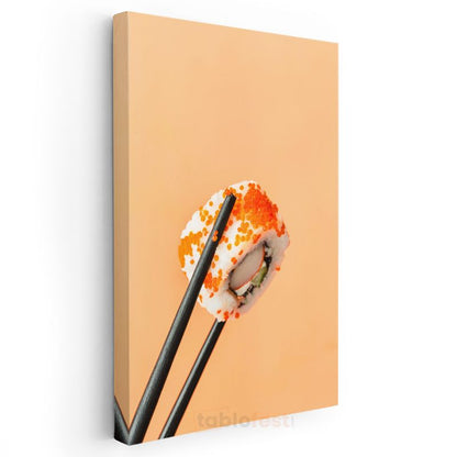 Sushi Sanatı - Çubukla Tutulan Lezzet Kanvas Tablo