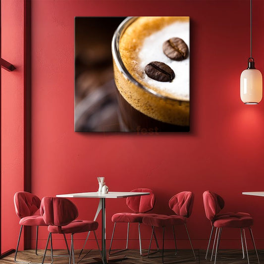 Espresso - Kahve Tutkunları Kanvas Tablo